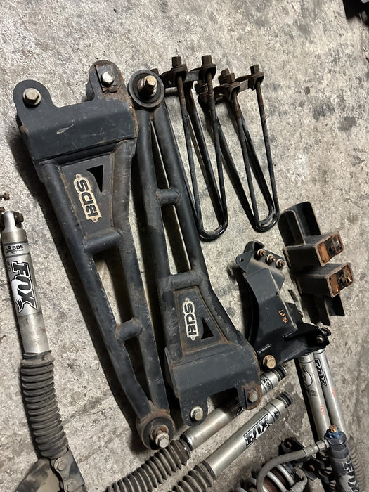 2017-2022 FORD F250 F350 6" BDS FOX COILOVER 6" LIFT KIT FOX SHOCKS STABILIZER