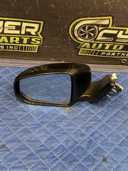 2013 NISSAN 370Z DRIVER LEFT MIRROR BLUE OEM