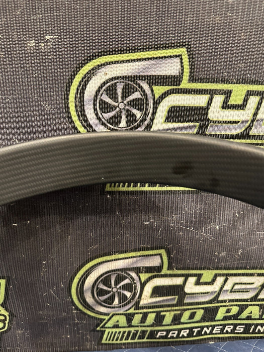 2014 AUDI R8 DASH DASHBOARD CARBON FIBER COVER FRAME 423 857 171 OEM