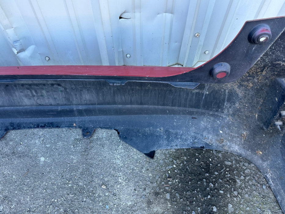2014 TOYOTA PRIUS V RED REAR BUMPER COVER OEM *LOCAL PICKUP ONLY!* (READ DESC)