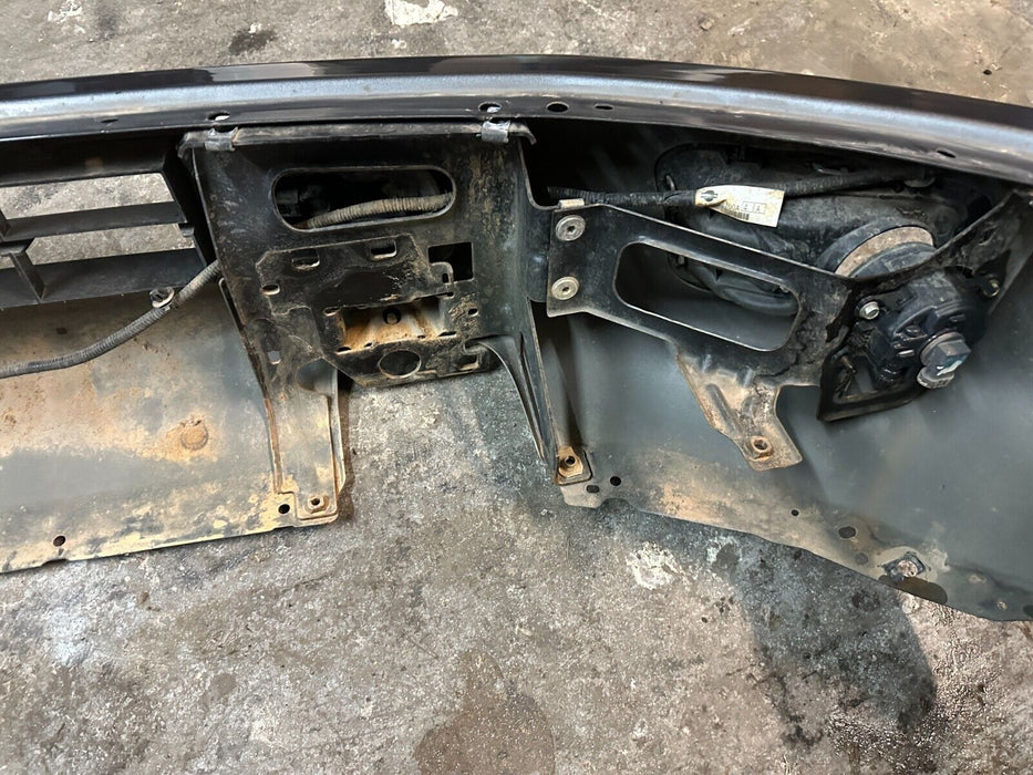 2016 2018 NISSAN TITAN XD PRO-4X GRAY METALLIC FRONT BUMPER ASSEMBLY MINOR FLAWS