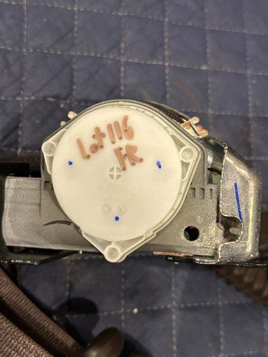 2017-2019 FORD F250 F350 KING RANCH BROWN FRONT RIGHT SEATBELT OEM