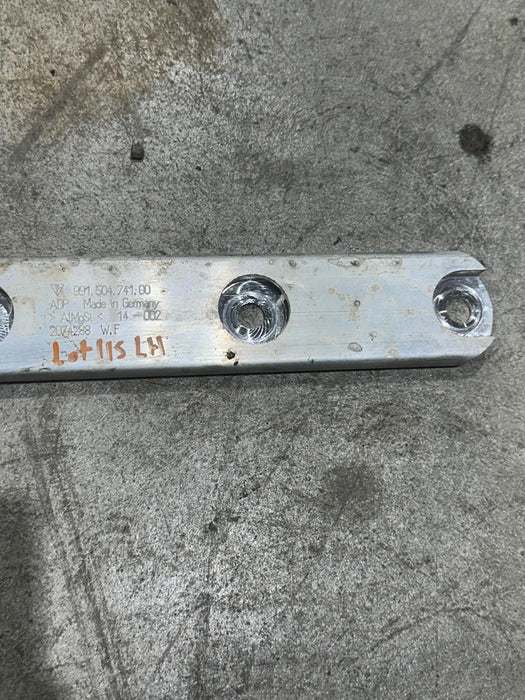 2014 PORSCHE 911 TURBO S 991 SUBFRAME LEFT MOUNTING BRACKET OEM 99150474100