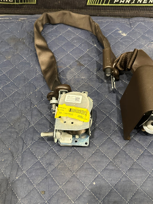 2017-2019 FORD F250 F350 KING RANCH BORWN REAR LEFT INFLATABLE SEATBELT OEM