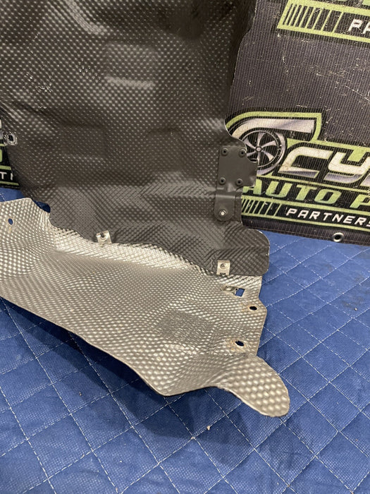2017 AUDI R8 V10 OEM FACTORY GENUINE PROT HEAT PLATE 4S0-825-646-C 4S0825646C