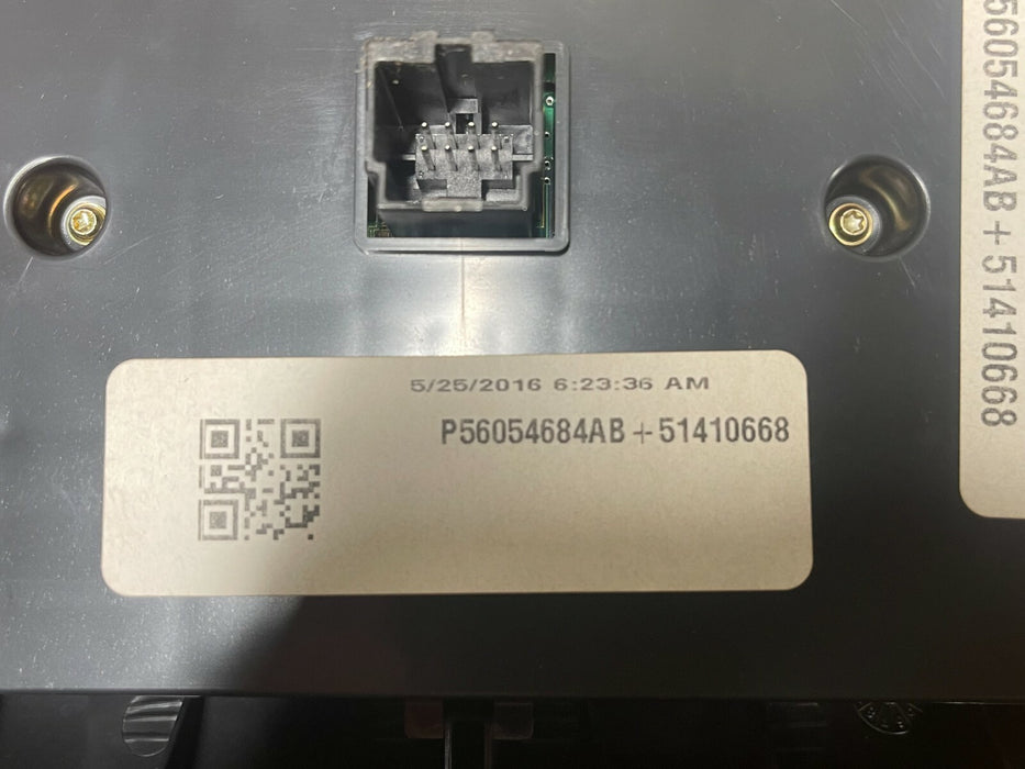 2016 DODGE CHARGER HELLCAT A/C HEATER CONTROL SWITCH PANEL "SRT" BUTTON