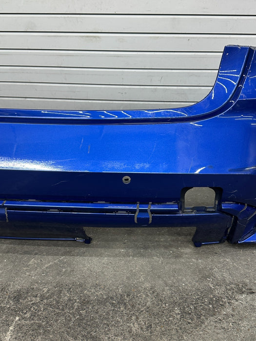 2024 BMW M3 M4 G80 G82 REAR BUMPER COVER BLUE OEM *COSMETIC WEAR 9-11*