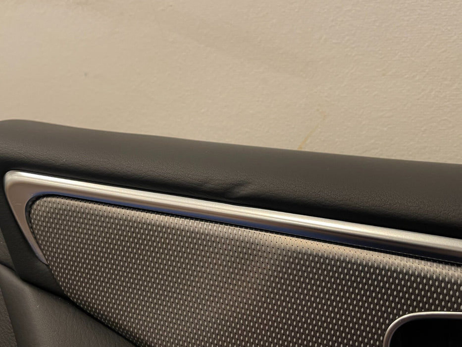 2017 INFINITI Q50 RED SPORT FRONT PASSENGER RIGHT DOOR PANEL ASSEMBLY OEM