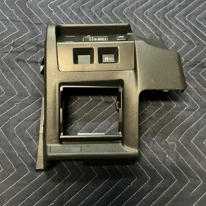2015-2017 SUBARU WRX STI OEM LOWER LEFT DASH TRIM TRUNK HDLGHT LVL
