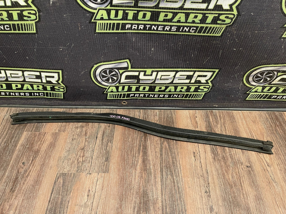 2022 FORD F350 F450 SUPERDUTY FRONT RUBBER DOOR WEATHER STRIP OEM FL34-152143476