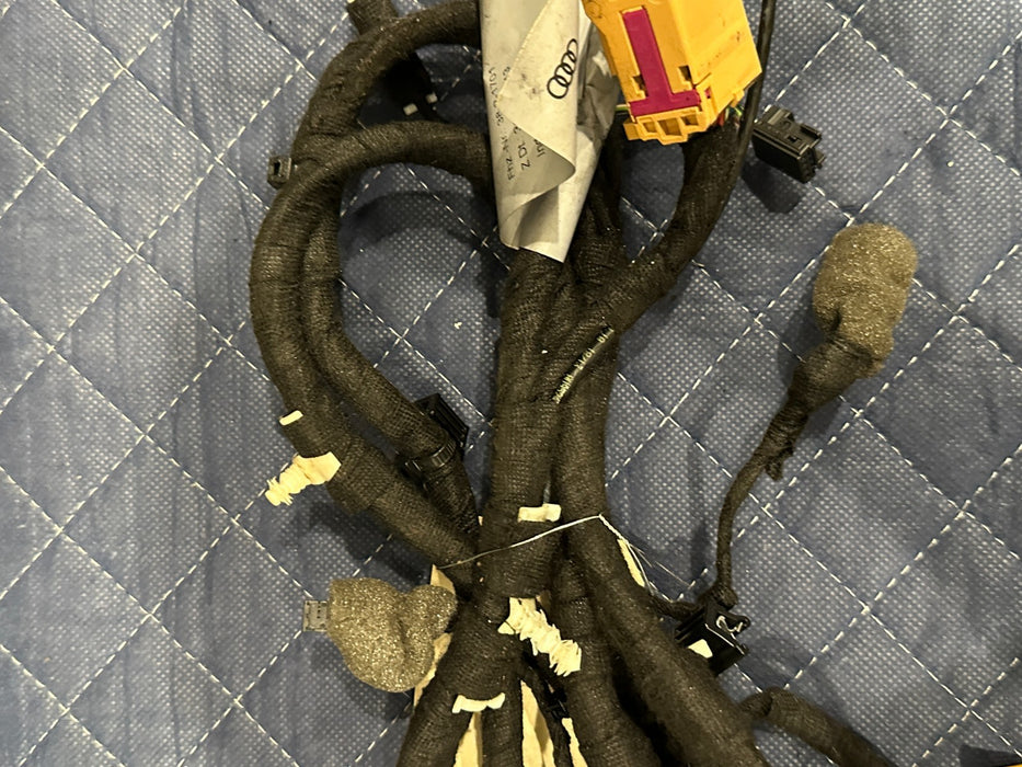 2014 AUDI R8 HVAC HEATER CORE DASH BLOWER MOTOR HOUSING HARNESS 423 971 277 G