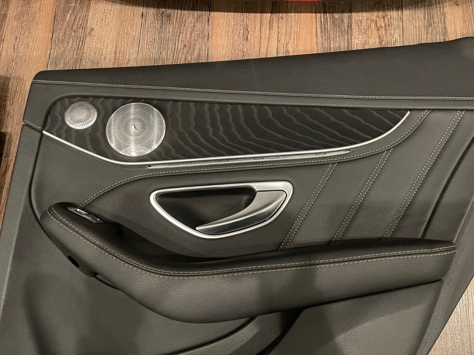 2017 MERCEDES BENZ C63S AMG FRONT REAR LEFT RIGHT DOOR PANELS OEM *READ*