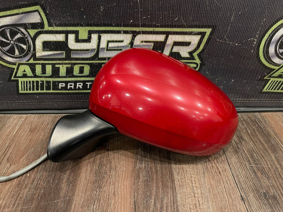 2014 TOYOTA PRIUS V DRIVER LEFT SIDE VIEW HEATED DOOR MIRROR W/RED CAP COVER OEM
