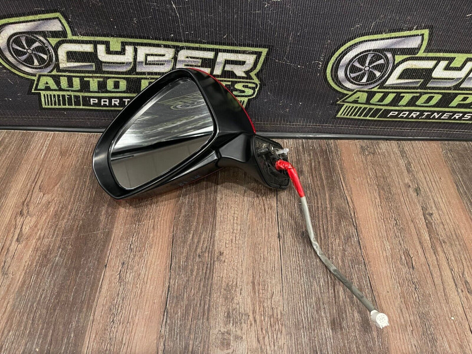 2014 TOYOTA PRIUS V DRIVER LEFT SIDE VIEW HEATED DOOR MIRROR W/RED CAP COVER OEM