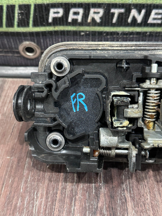 2023 FORD F250 F350 F450 FRONT PASSENGER RIGHT GRAY DOOR HANDLE OEM *SCRATCH #2*