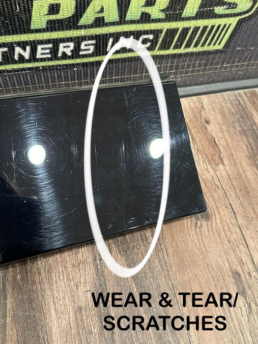 2017-19 FORD F250 F350 F450 REAR LEFT GLOSS BLACK B PILLAR DOOR TRIM OEM *READ