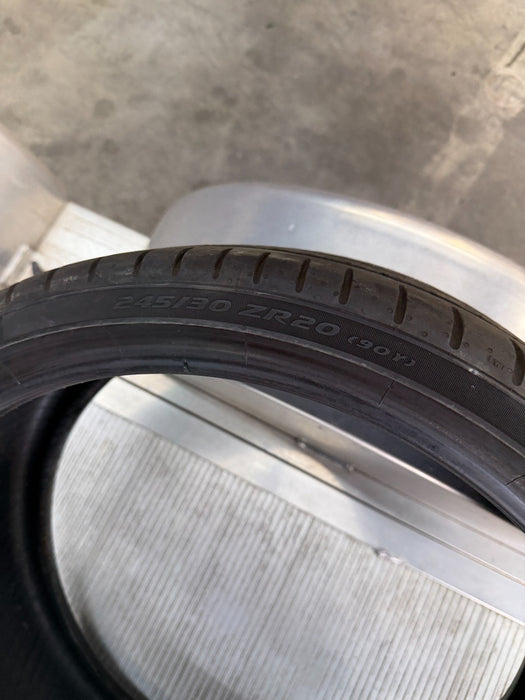(1) PIRELLI P ZERO 245/30ZR20 90Y TIRE AUDI R8 LAMBORGHINI HURACAN