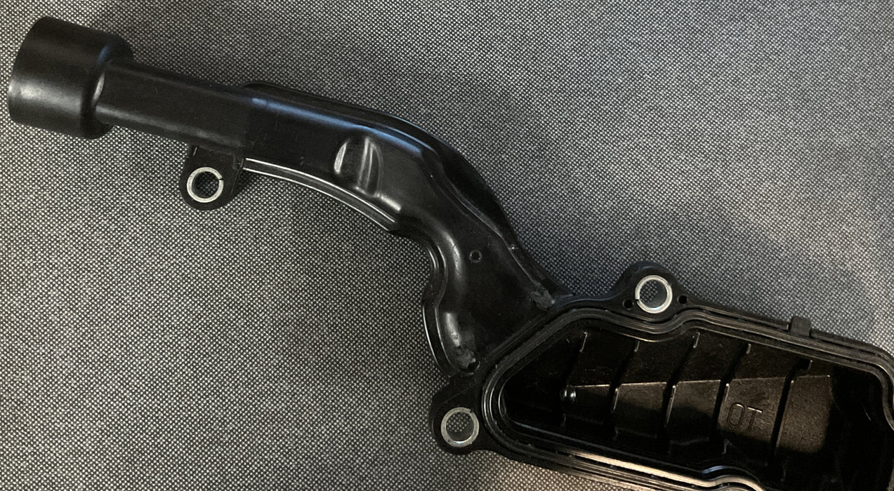 2017 MERCEDES C63S C205 AMG A1770104402 RIGHT ENGINE VENT LINE TAILPIPE