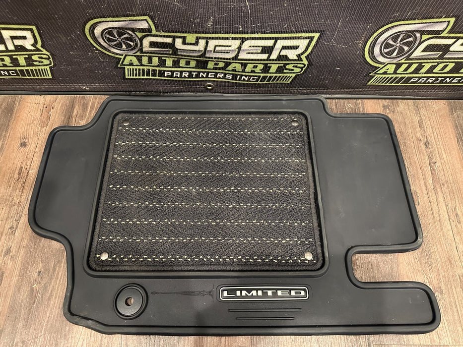 2022 DODGE RAM 2500 REAR LEFT SNAP IN CARPET MAT RUBBER MAT OEM 6NL88TRMAA