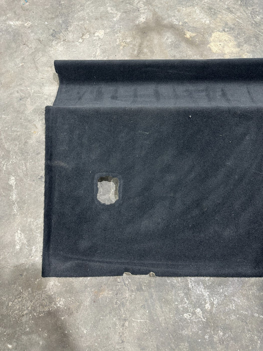 2014 PORSCHE 911 TURBO S REAR WALL CARPET SHELF OEM 991.551.031.02