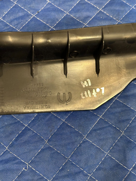 2021 RAM 2500 LARAMIE LEFT SEAT TRACK COVER OEM 6QJ61TX7AA