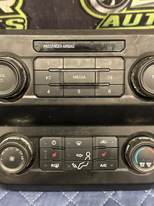 2020 FORD F250 F350 XLT DASH CENTER HVAC CLIMATE CONTROL BEZEL OEM LC3T 18E245