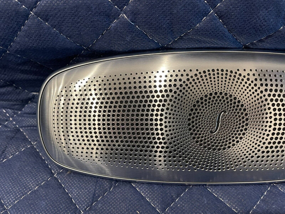 2019 MERCEDES-BENZ E63S AMG HEADLINER ROOF SPEAKER GRILLE W BRACKET OEM