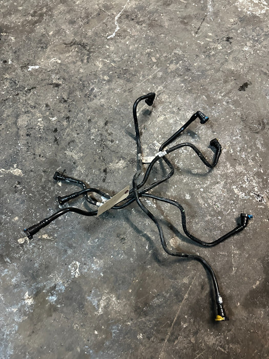 2020-2022 FORD F250 6.7 DIESEL FUEL LINES HOSE TUBES (4PC) 34 GALLON OEM