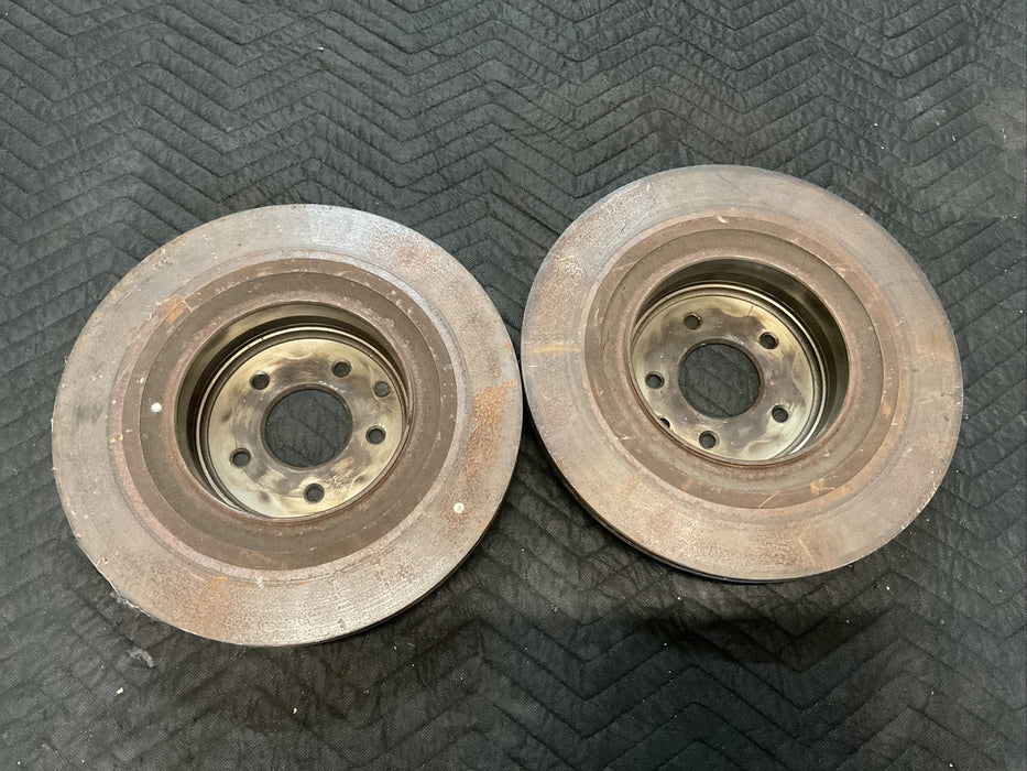 2010 NISSAN 370Z REAR AKEBONO ROTOR OEM 2009-2020