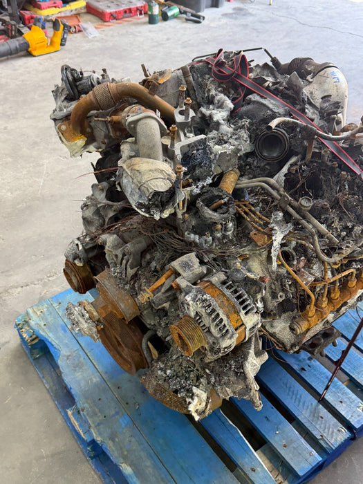 2017-2019 FORD F250 F350 F450 6.7L POWERSTROKE DIESEL ENGINE 62K MILES *FIRE*