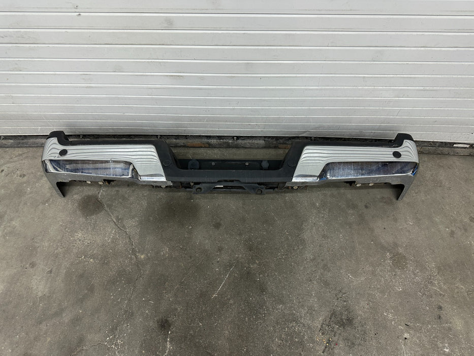 2017-2019 FORD F250 F350 REAR CHROME BUMPER COMPLETE OEM