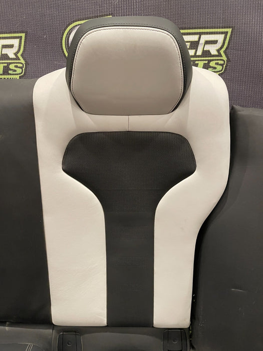 2020 BMW M4 F82 REAR BACK SEAT LEATHER CUSHIONS HERITAGE EDITION OEM *READ/BENT*