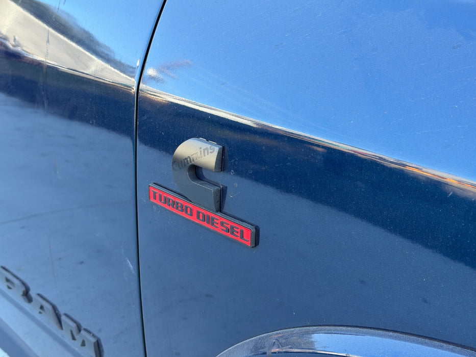 2021 RAM 2500 3500 PASSENGER RH FENDER BLUE PAINT CODE - PPX 2019 2020 2021 2024