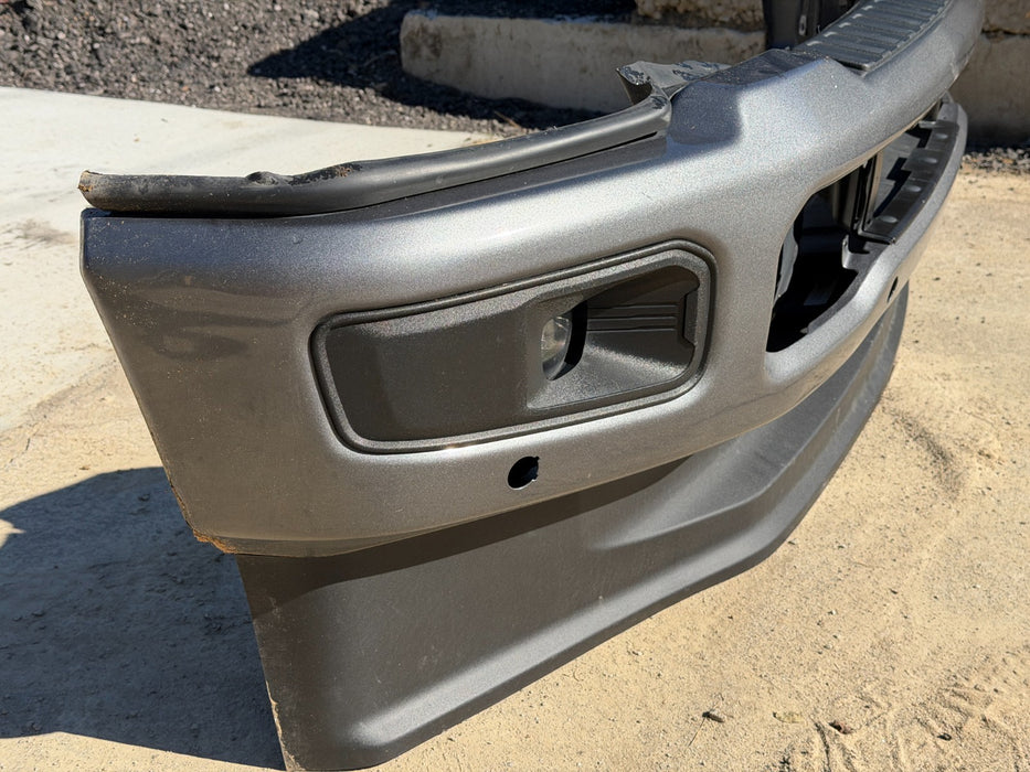 2023 2024 2025 2026 FORD F250 F350 CARBONIZED GREY FRONT BUMPER ASSEMBLY OEM