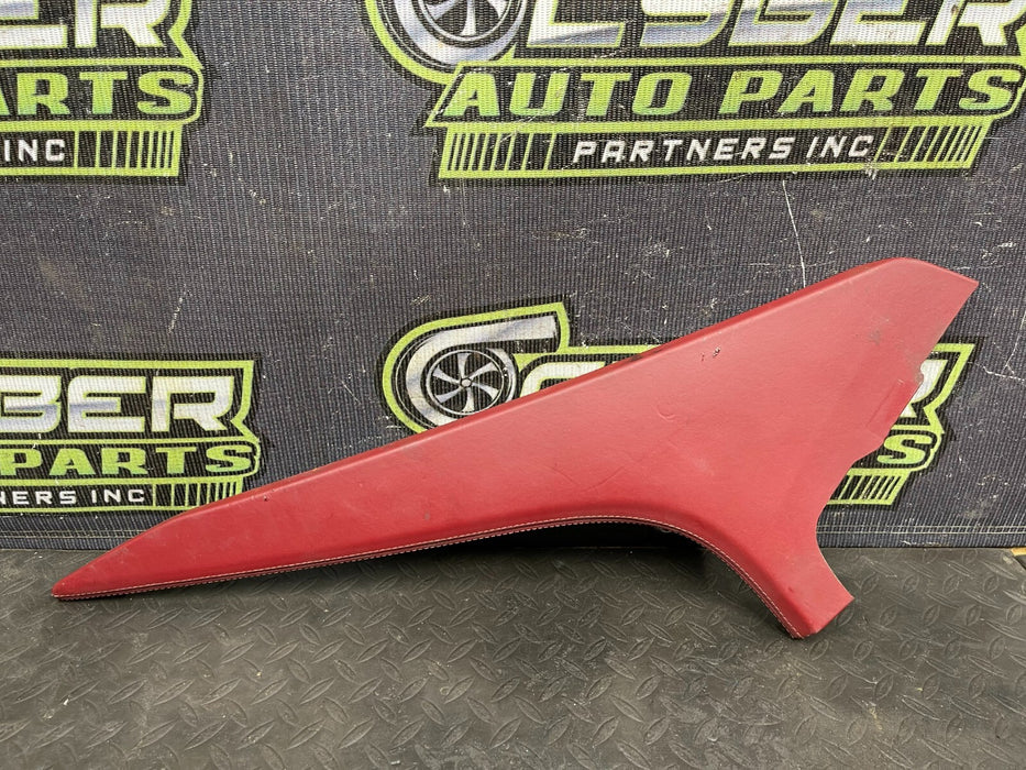 PORSCHE 718 982 BOXSTER S CENTER CONSOLE SIDE PIECES ASSEMBLY OEM