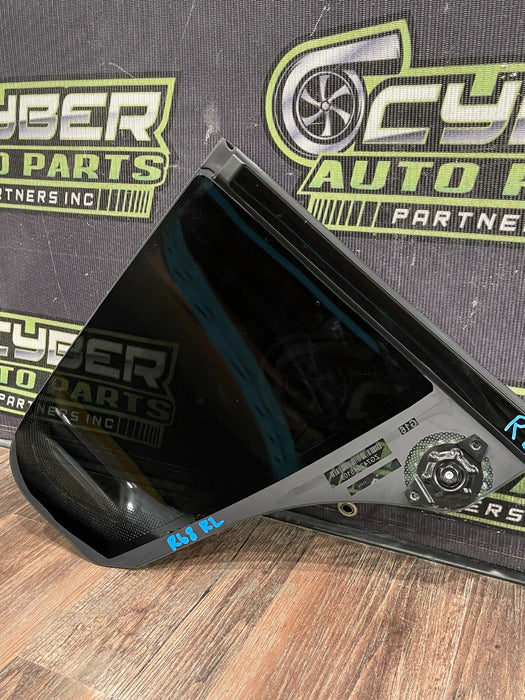 2020 BMW M8 COMP F93 REAR DRIVER LEFT QUARTER WINDOW GLASS OEM *TINTED/READ*