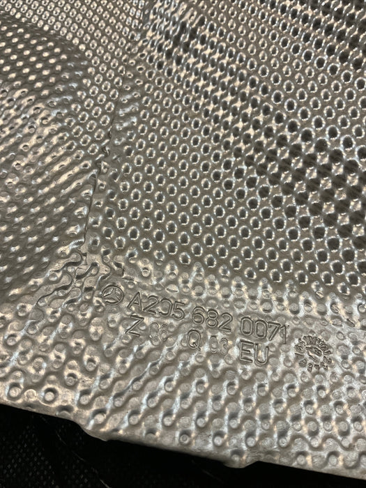 2018-2021 MERCEDES E63S AMG OEM RIGHT HEAT SHIELD A 205 682 00 71