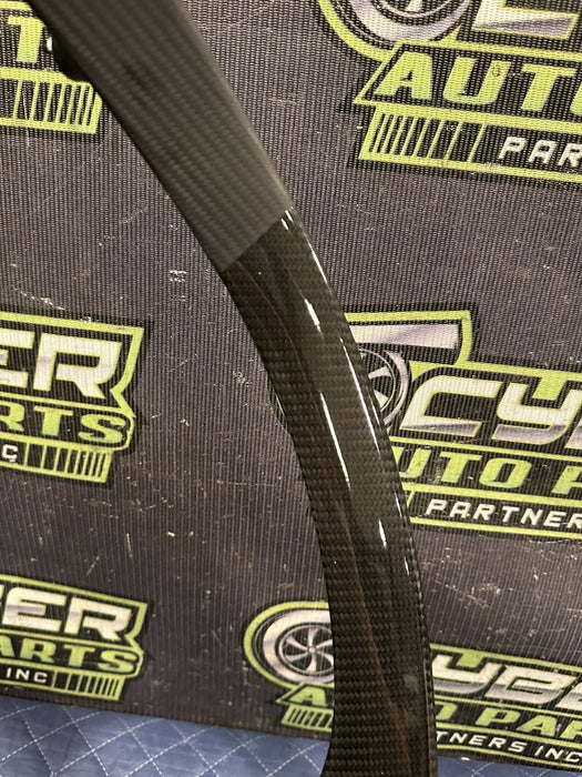 2014 AUDI R8 DASH DASHBOARD CARBON FIBER COVER FRAME 423 857 171 OEM
