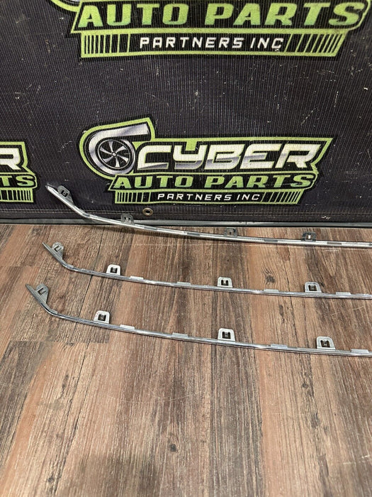 2017-19 FORD F250 F350 F450 LIMITED GRILLE TRIMS (3) OEM