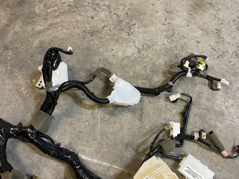 2017 INFINITI Q50 RED SPORT DASHBOARD/ CENTER CONSOLE WIRE WIRING HARNESS OEM