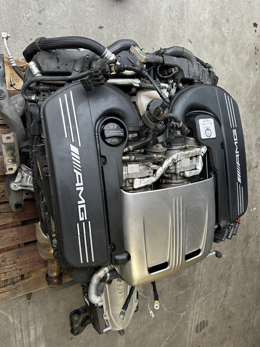 2015 MERCEDES C63S AMG EDITION 1 W205 4.0L V8 ENGINE TRANSMISSION 223K *READ*