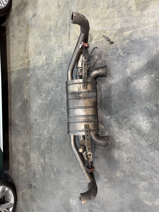 2014 2015 Audi R8 5.2 V10Titanium AKRAPOVIC Valved Exhaust System (DISCONTINUED)