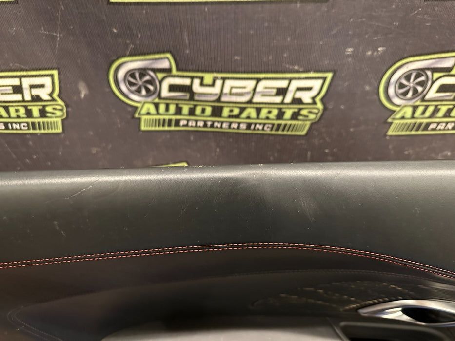 2017 AUDI R8 SPYDER LEFT DOOR PANEL OEM *WEAR 8-9*