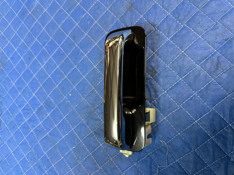 2022 FORD F250 F350 REAR DRIVER LEFT DOOR HANDLE OEM ~PAINT CODE UM AGATE BLACK~