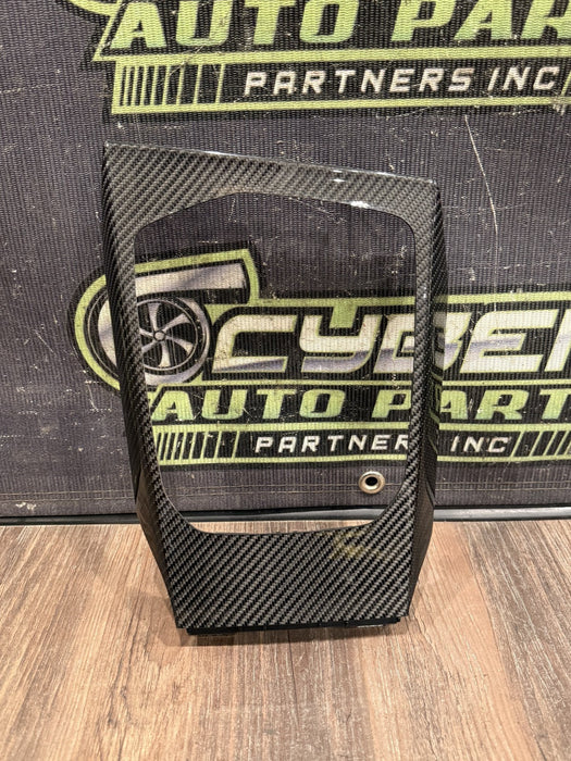 2024 BMW M3 M4 G80 G82 CARBON FIBER DASH AIR VENT SHIFTER BEZEL CONSOLE STORAGE