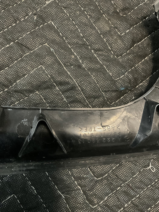 2014 Mercedes S550 W222 REAR LEFT TRUNK TAILLIGHT SEAL TRIM COVER 2226901344
