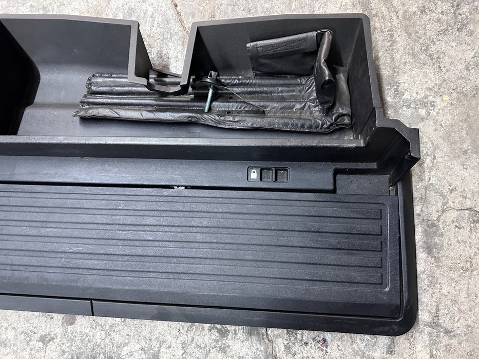 2017-2019 FORD F250 F350 REAR UNDERSEAT STORAGE COMPARTMENT W SPARE TOOLS OEM