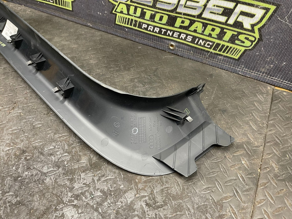 2017 AUDI R8 LOWER A-PILLAR TRIM OEM 4S1-867-271