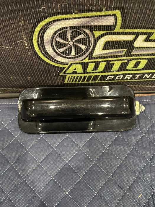 2019 FORD F150 3.5L RAPTOR REAR LEFT DOOR HANDLE (G1) OEM *FLAWS 4,5*