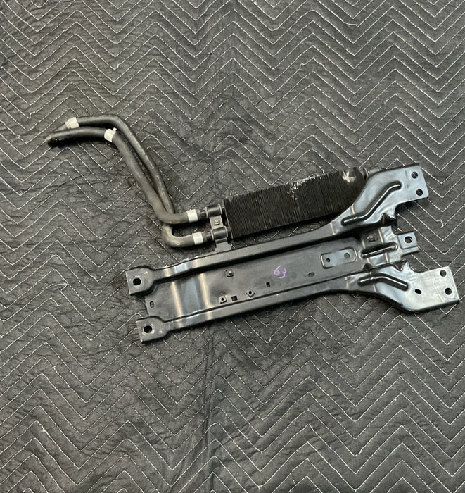 2016 NISSAN TITAN XD POWER STEERING COOLER W/ LINES AND BRACKET ~DAMAGE~